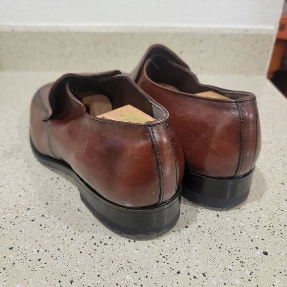 Vintage Nunn Bush Mens Loafer Brown Leather 9.5 EEE 324089 6 main image 10